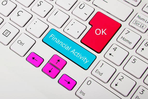 istock Blue, pink and red access button on keyboard. 1061686886