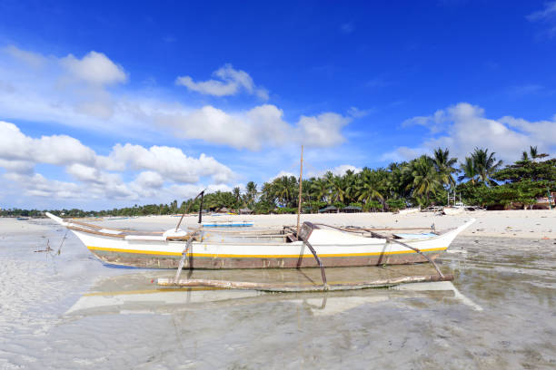 istock Outrigger Filipino boats 1061687260