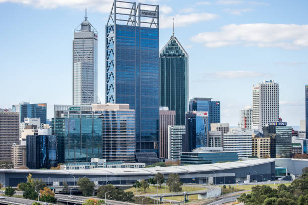 istock Landscape of Perth city from Kings Park 1061696918