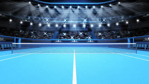 tennis sport theme render illustration background