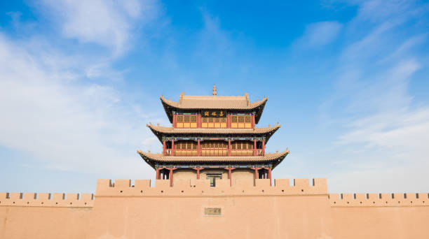 istock Jiayuguan, located in Gansu Province, China, 1061700662