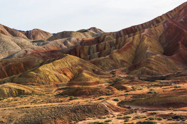 istock Danxia landform in Zhangye, China. Nature, Beauty 1061703034
