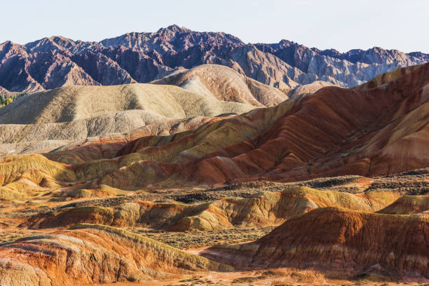 istock Danxia landform in Zhangye, China. Nature, Beauty 1061703352