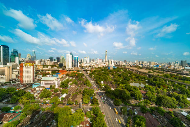 istock Morning View in Bangkok, Thailand 1061706472