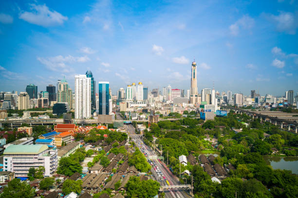 istock Morning View in Bangkok, Thailand 1061706496