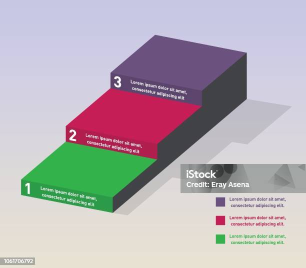 3 Steps Infographic Stock Illustration - Download Image Now - Computer ...