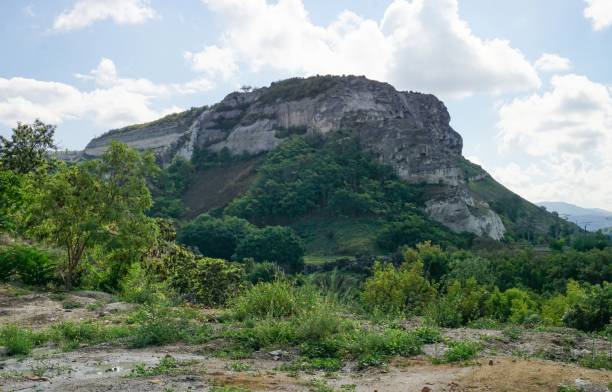 Mountain landscape View of the highlands in Inkerman near Sevastopol inkerman stock pictures, royalty-free photos & images