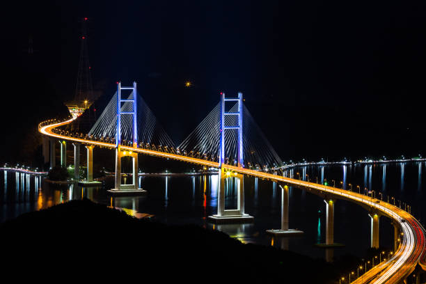 istock Night view of Machang Bridge 1061716866