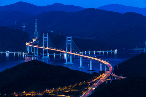istock Night view of Machang Bridge 1061717206