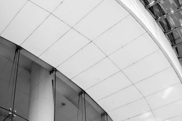 istock Abstract background architecture lines. modern architecture detail 1061717218