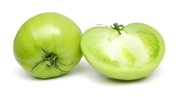 istock Studio shot of green tomato 1061719964