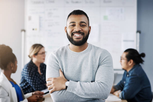 istock Leave it to me to lead a productive team meeting 1061723008