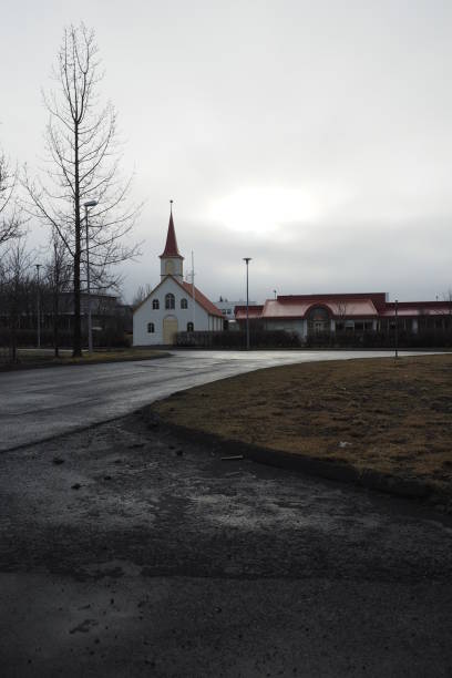 istock The street and Church 1061727744