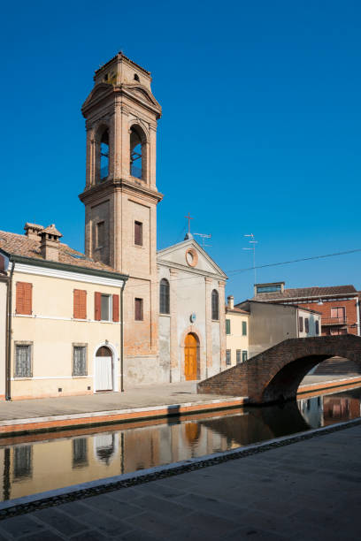 istock Carmine Church in  Comacchio, Italy 1061745602
