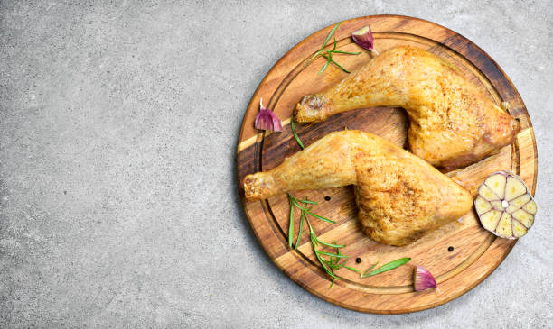 istock Delicious roast chicken legs or chicken drumsticks 1061749444
