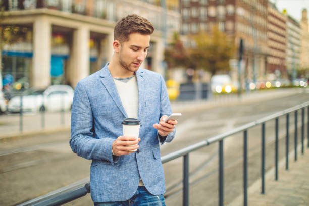 istock Young businessman in the city 1061750156