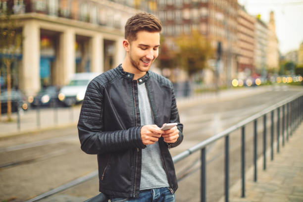istock Young businessman in the city 1061750200