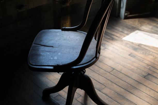 istock wooden classic vintage chair closeup 1061761864