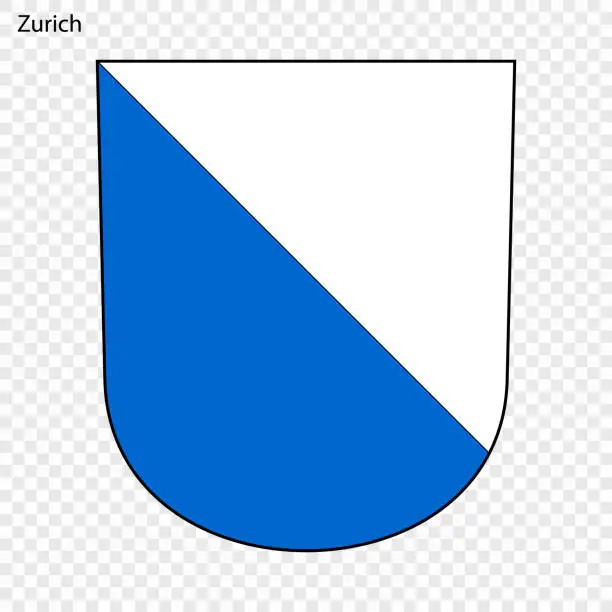 Vector illustration of Emblem of Zurich