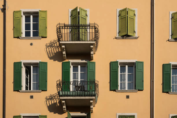 istock colorful building in Trento, Italy 1061786302