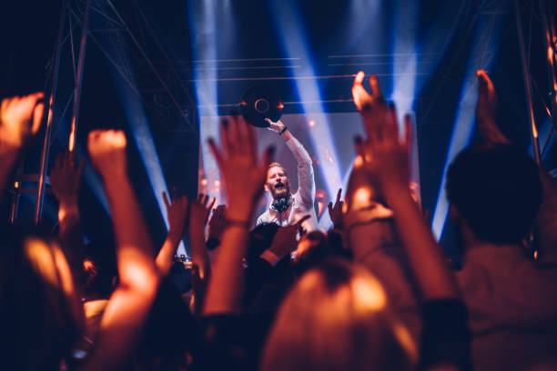 istock Disc jockey sending good vibes 1061803954