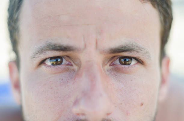 istock Close-up of a human face 1061805940