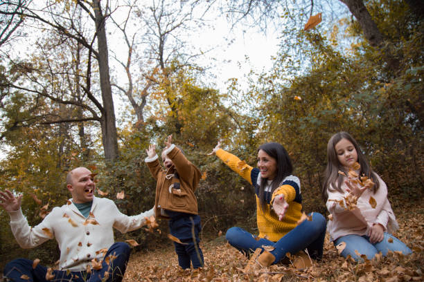 istock Family having fun in public park 1061811506