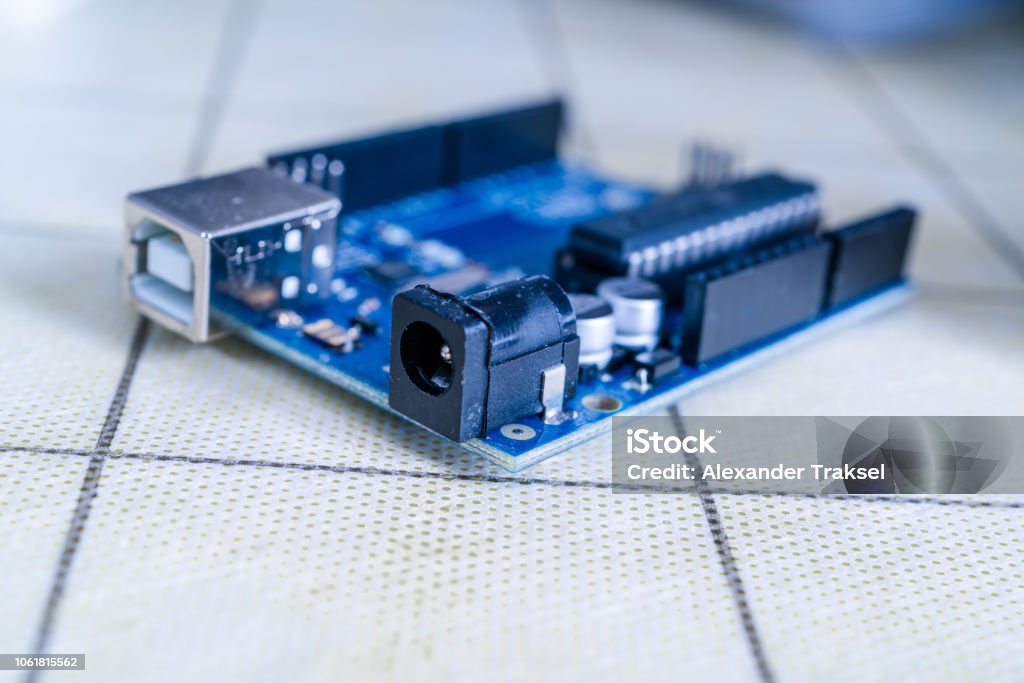 Arduino.Electronics diy development UNO City Complex Stock Photo