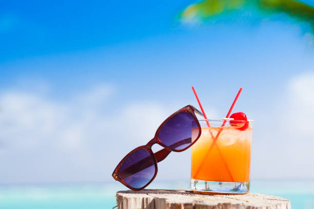 remote tropical beaches and countries. travel concept