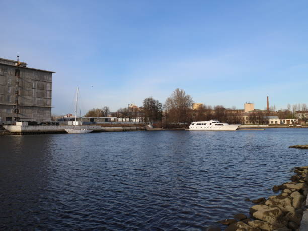 istock white sea boat in the harbor 1061821708
