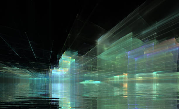 istock futuristic city on the water 1061824652