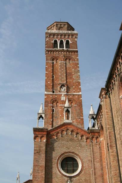 istock Venice, bell tower of the Frari 1061829612