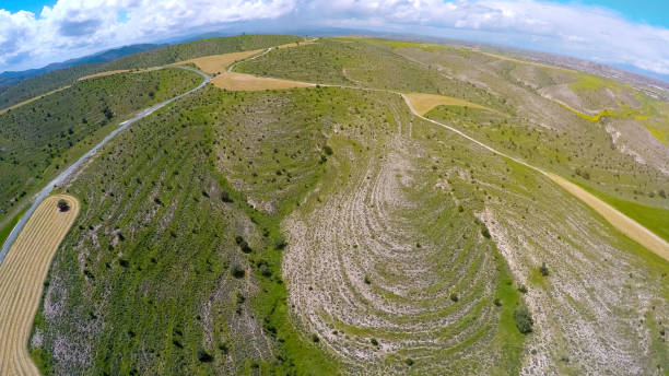 istock Green hilly Mediterranean landscapes, ecology protection, natural environment 1061832444