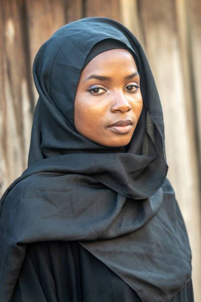 istock Muslim black young woman 1061835204