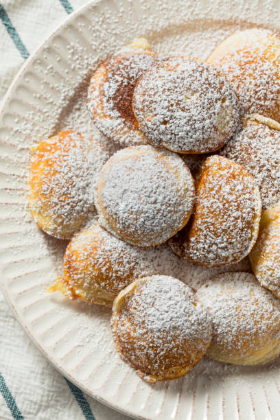 istock Homemade Dutch Poffertjes Pancakes 1061835766