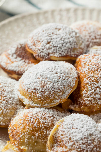 istock Homemade Dutch Poffertjes Pancakes 1061835988