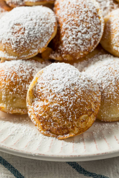 istock Homemade Dutch Poffertjes Pancakes 1061837260