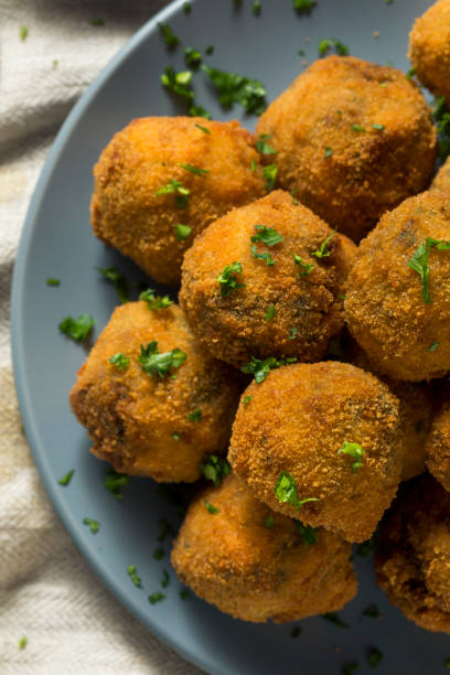 istock Fried Homemade Dutch Bitterballen 1061837748