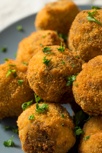 istock Fried Homemade Dutch Bitterballen 1061839094