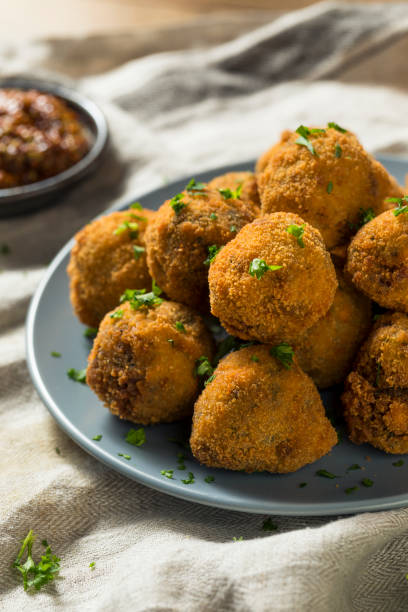 istock Fried Homemade Dutch Bitterballen 1061839326