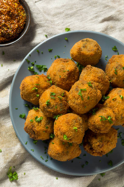 istock Fried Homemade Dutch Bitterballen 1061840620