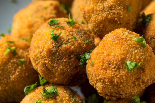 istock Fried Homemade Dutch Bitterballen 1061841160