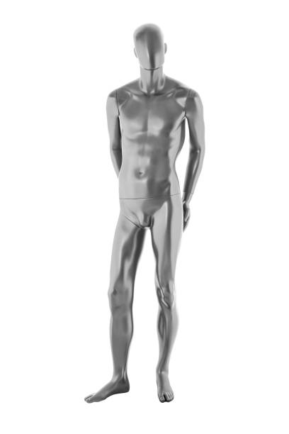istock Gloss color mannequin male isolated on white background 1061852938