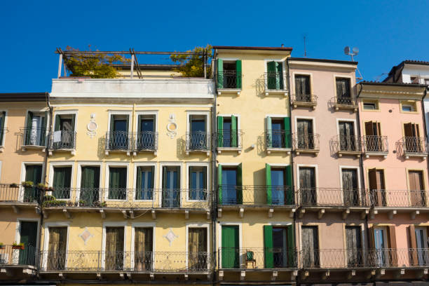 istock colorful buildings in Padua, Italy 1061861896