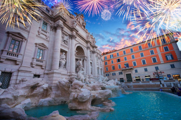 istock Fountain di Trevi in Rome, Italy 1061865076