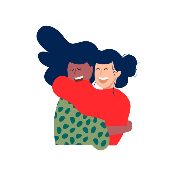 Abrazo Amigos Vectores Libres de Derechos - iStock Abrazo Amigos Vectores Libres de Derechos - iStock