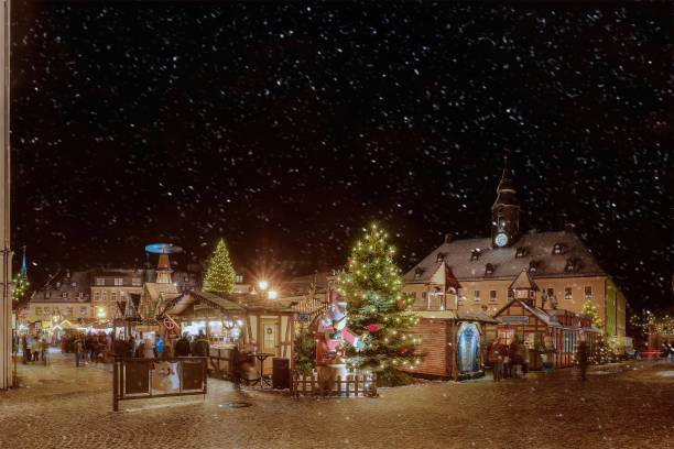 istock Christmas market Annaberg 1061882548
