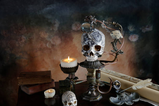 istock skull tattoo steampunk art 1061882976
