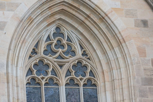 istock Architectural detail of gothic cathedral 1061884656