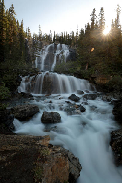 istock Tangle Creek Falls in Jasper National Park, Alberta, Canada 1061886070